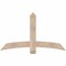 Ekena Millwork Bellingham Smooth Timber Gable Bracket, Douglas Fir, 60"W x 35"H x 1 1/2"D x 5 1/2"F, 14/12 Pitch GBW060X35X0206BEL00SDF - alternate 1